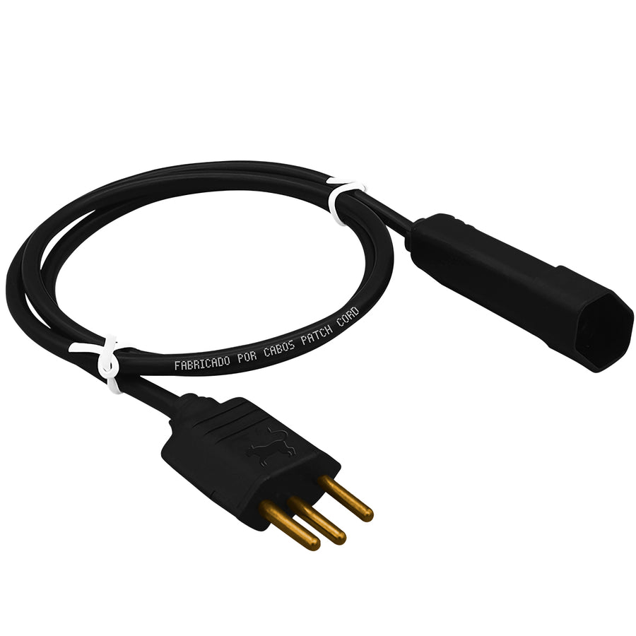 Extensão Elétrica 4 Metros 4 M 10a Cabo Pp 2 X 1,00 Mm Profissional