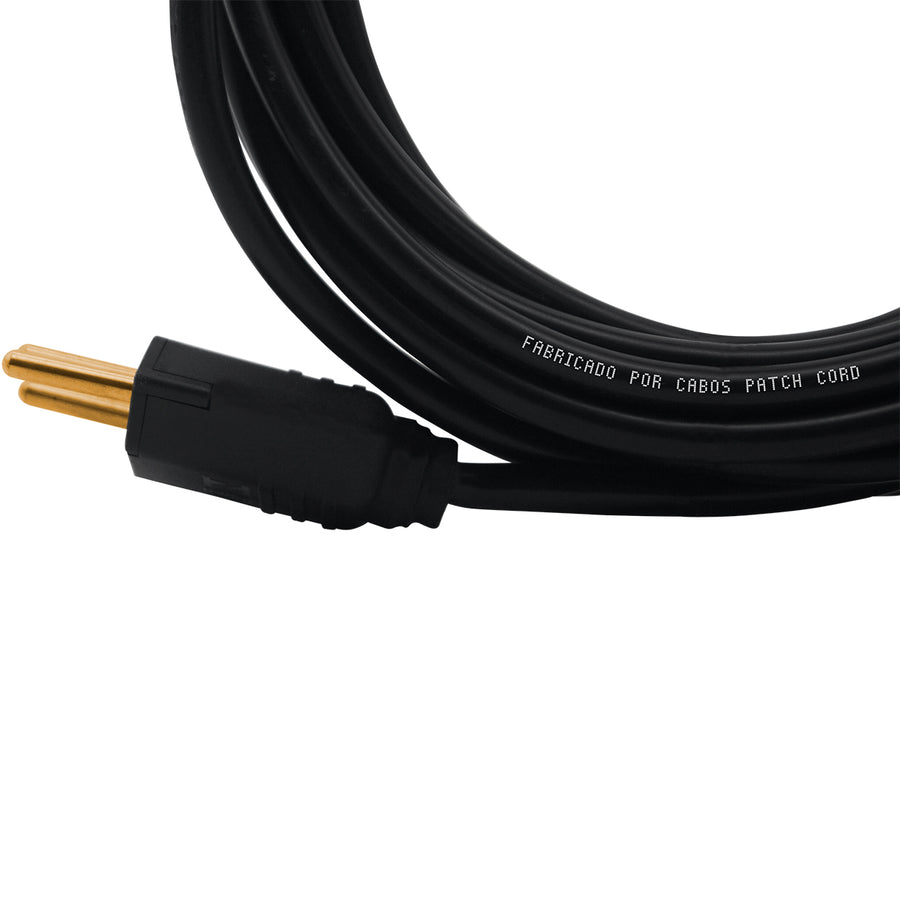 Extensão Elétrica 10 Metros 10m 10a Cabo Pp 2 X 1,00 Mm Profissional
