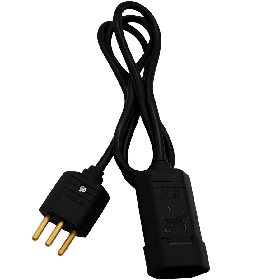 Extensão Elétrica 3 Metros 3 M 10a Cabo Pp 2 X 1,00 Mm Profissional