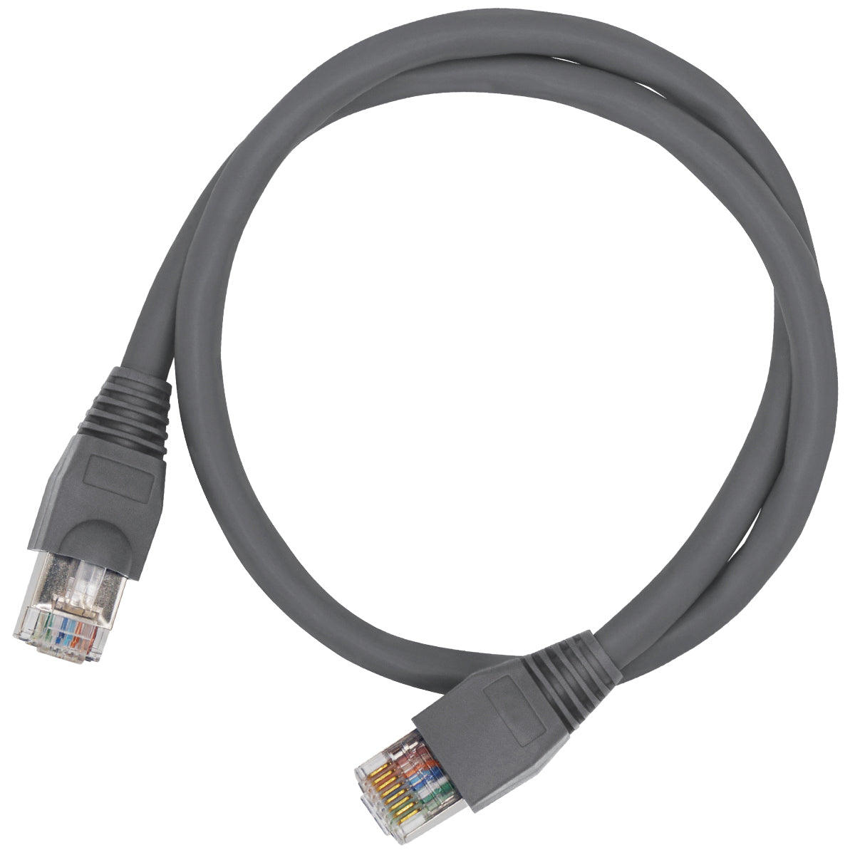 Cabo De Rede 60 cm Patch Cord Cat6 F/UTP 100% Cobre Blindado
