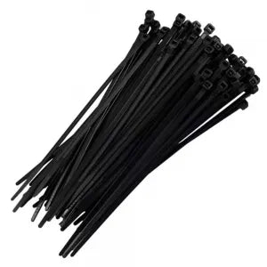 ABRAÇADEIRA DE NYLON 2,5MM X 150MM PRETO BRASFORT 100un.