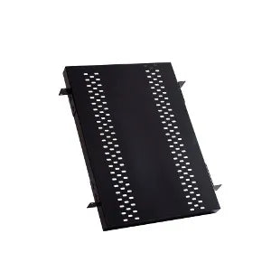 Bandeja 1u X 400 Mm 4 Pontos Ventilada Preto