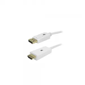Cabo Displayport Para Hdmi - Com Trava - 2 Metros