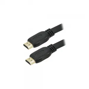 Cabo Hdmi 3 Metros Flat 2.0 Hdr 19 Pinos 4k - Polybag