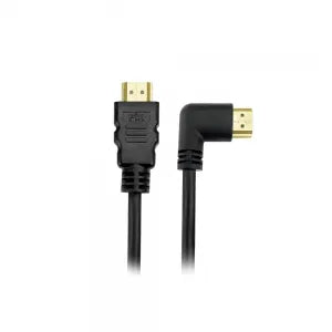 Cabo Hdmi 3m 2.0 4k 19 Pinos - Plug 90 Graus