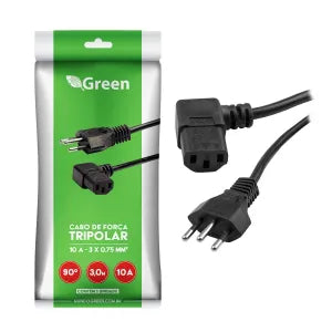 Cabo Tripolar 10A 3X0,75Mm - 90 Graus 211