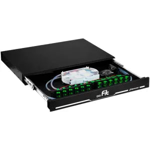 Dio 1u X 19 Metalico Até 24 Fibras St/Sc/Lc