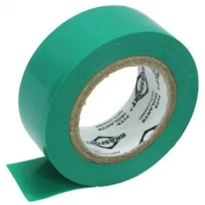 FITA ISOLANTE ANTICHAMA 10M BRASFORT VERDE