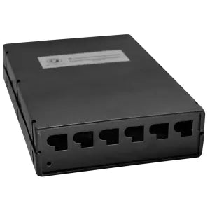 Mini-Dio Em Abs 12 Fibras + Regua P/ 12 Acopladores Sc