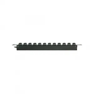 Régua 19" 12 Tomadas Para Rack 10a Cabo 2,5 Metros Preto