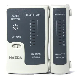 Testador Cabos Lan Rj45 Rj11 Nz-468 Nazda