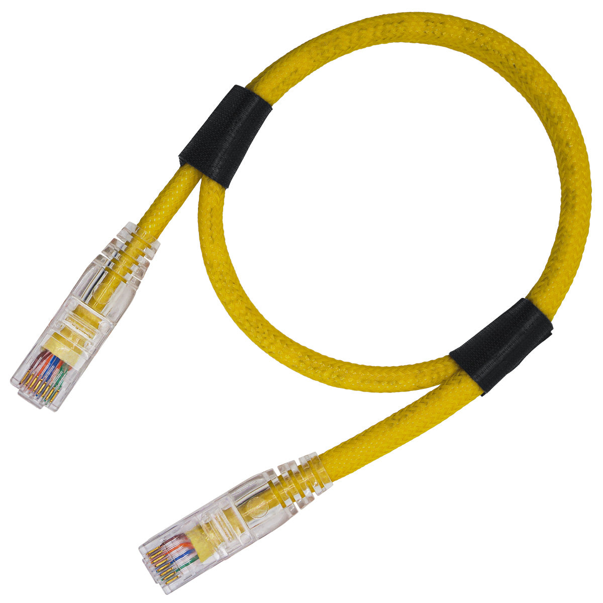 CABO DE REDE GAMER CAT5E 100% COBRE AMARELO NEON