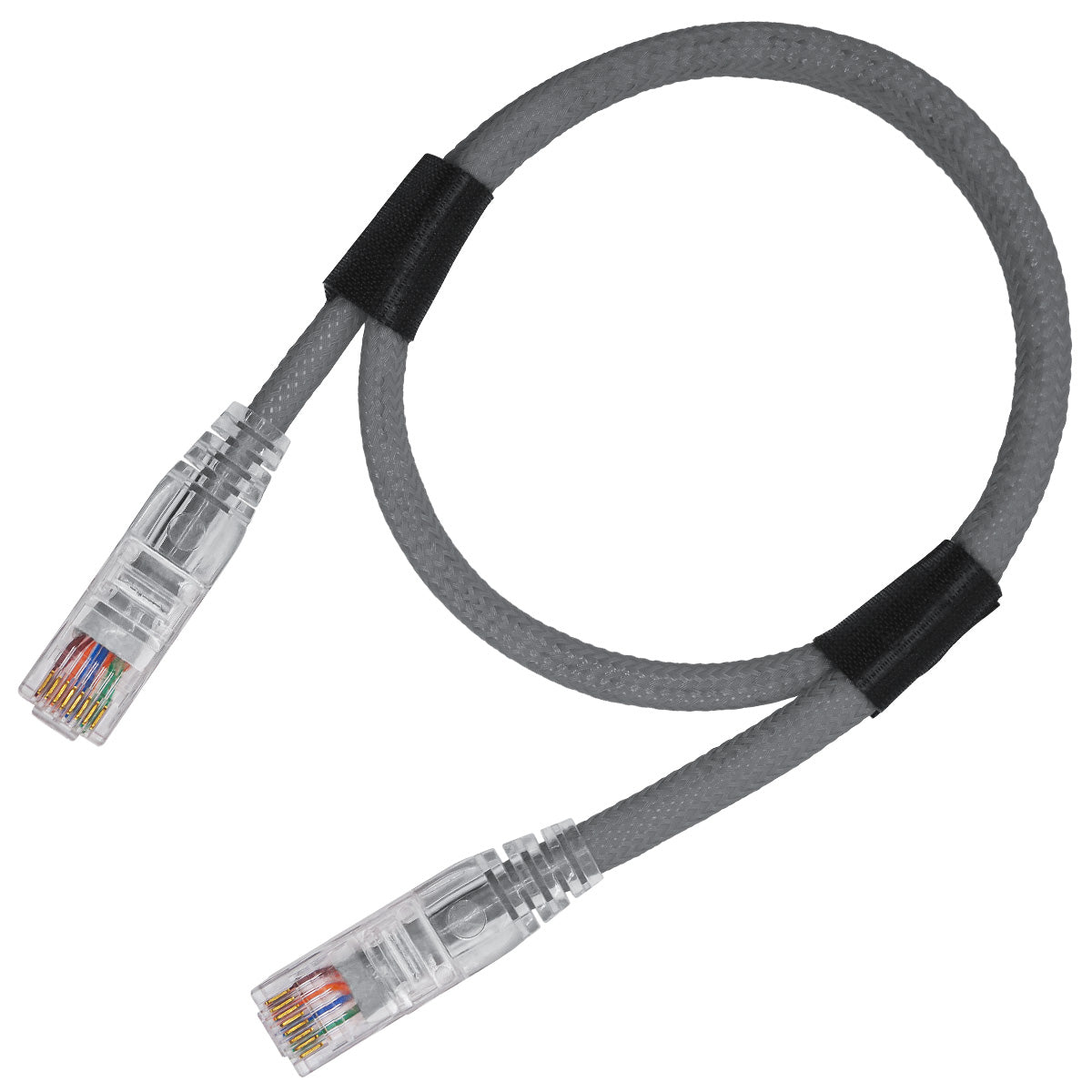 CABO DE REDE GAMER CAT5E 100% COBRE CINZA