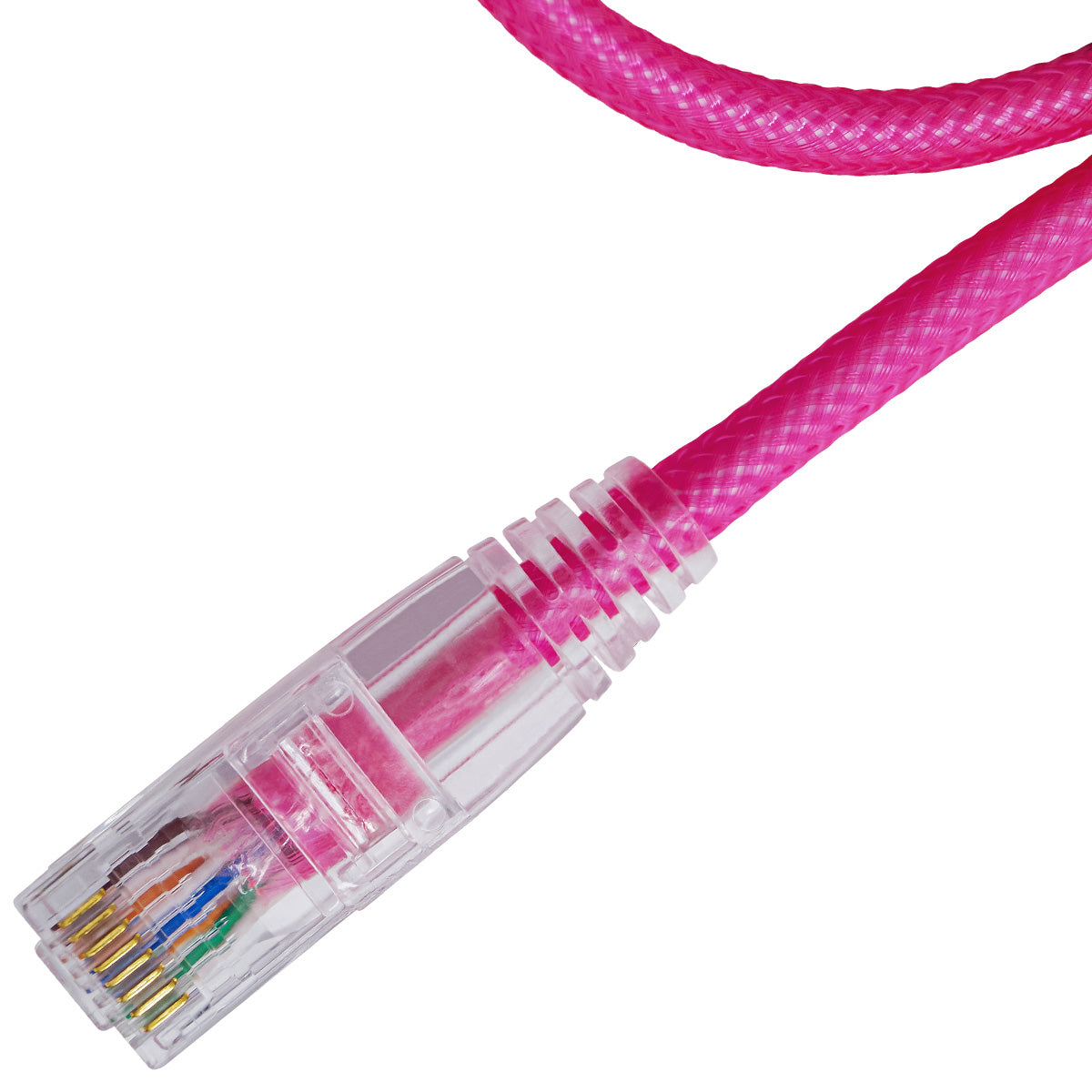 CABO DE REDE GAMER CAT5E 100% COBRE ROSA PINK