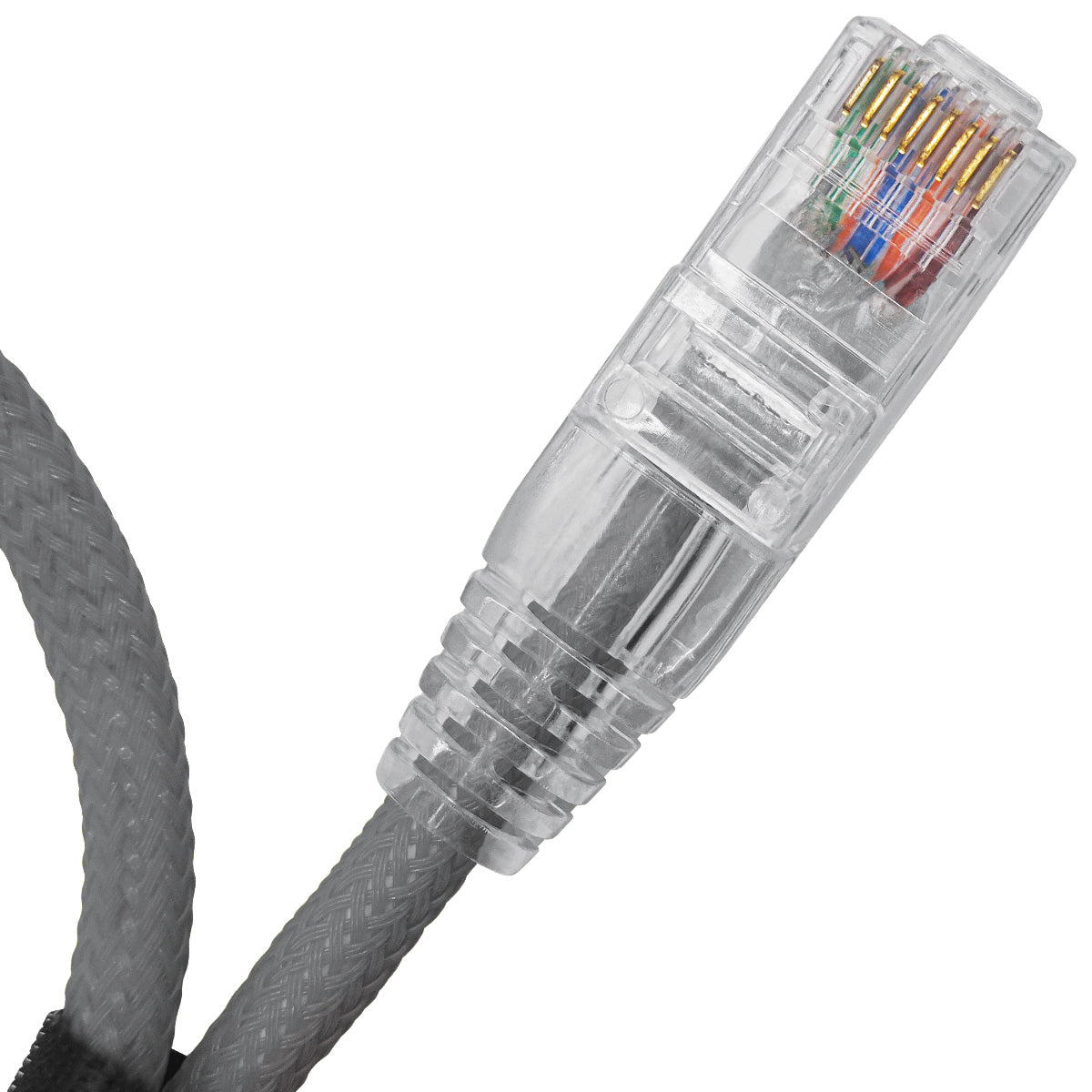 CABO DE REDE GAMER CAT5E 100% COBRE CINZA