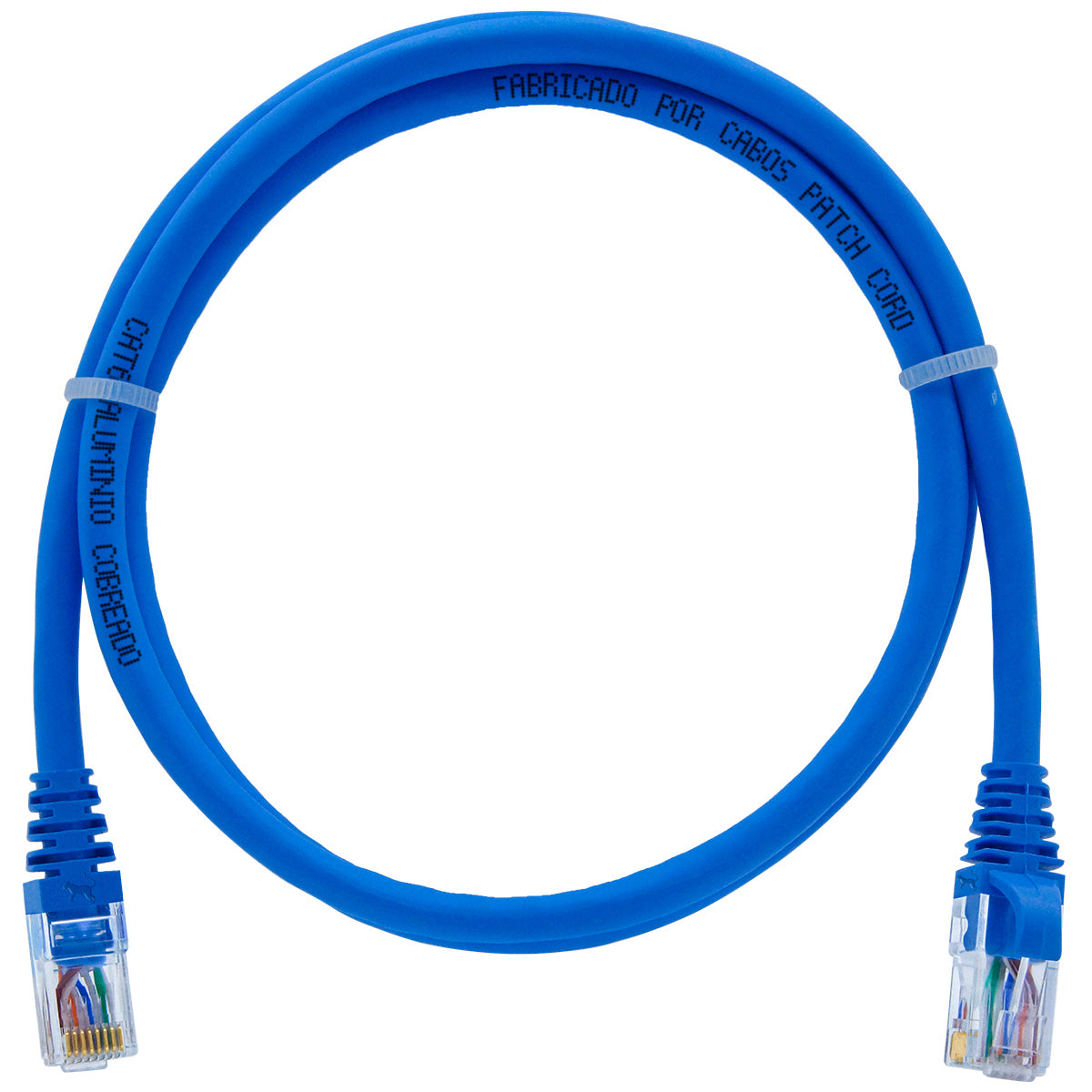 Cabo De Rede 80 Centímetros Patch Cord Cat6 Utp Cca