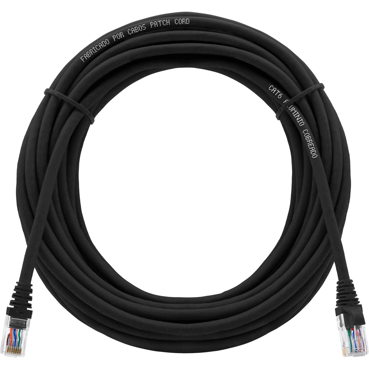 Cabo De Rede 9 Metros Patch Cord Cat6 Utp Cca