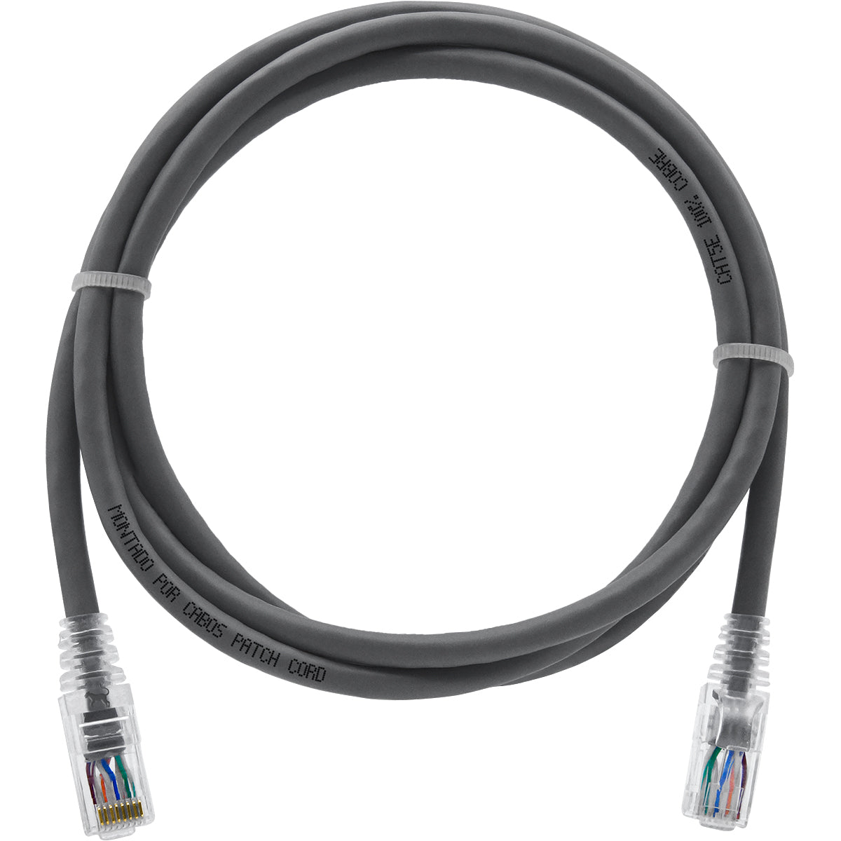 Cabo De Rede 2 Metros Patch Cord Cat5e Utp 100% Cobre