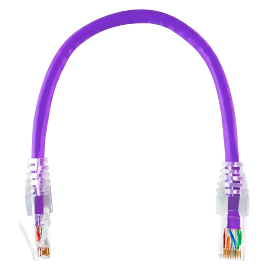Cabo De Rede 25 Cm Patch Cord Cat6 Utp 100% Cobre