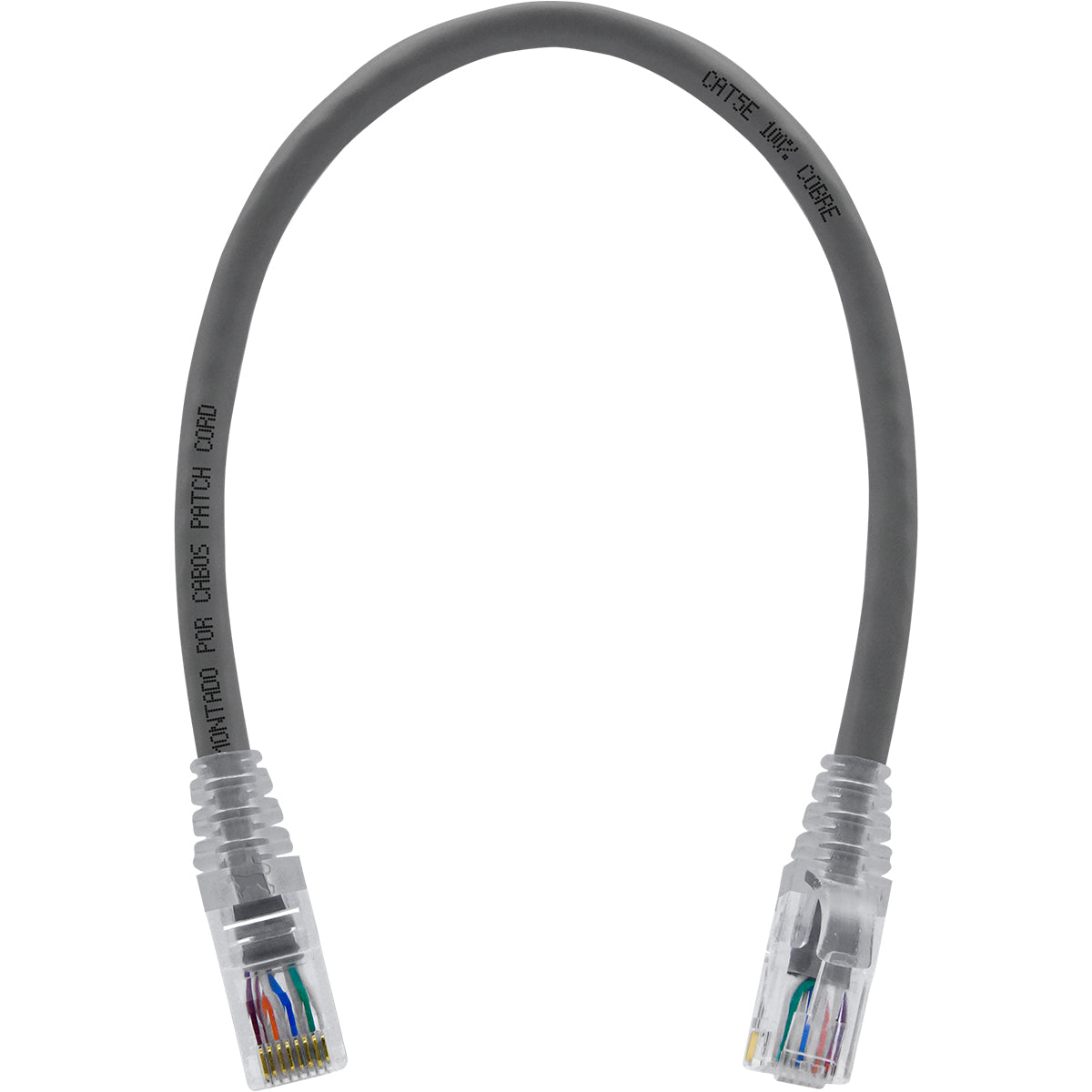 Cabo De Rede 25 Centímetros Patch Cord Cat5e Utp 100% Cobre