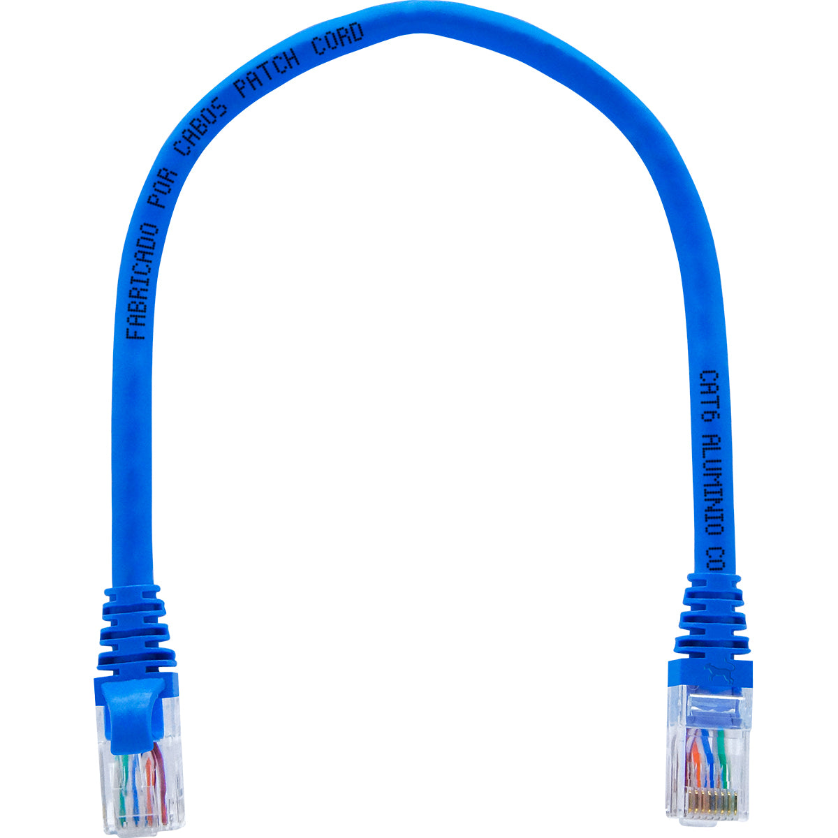 Cabo De Rede 20 Centímetros Patch Cord Cat6 Utp Cca