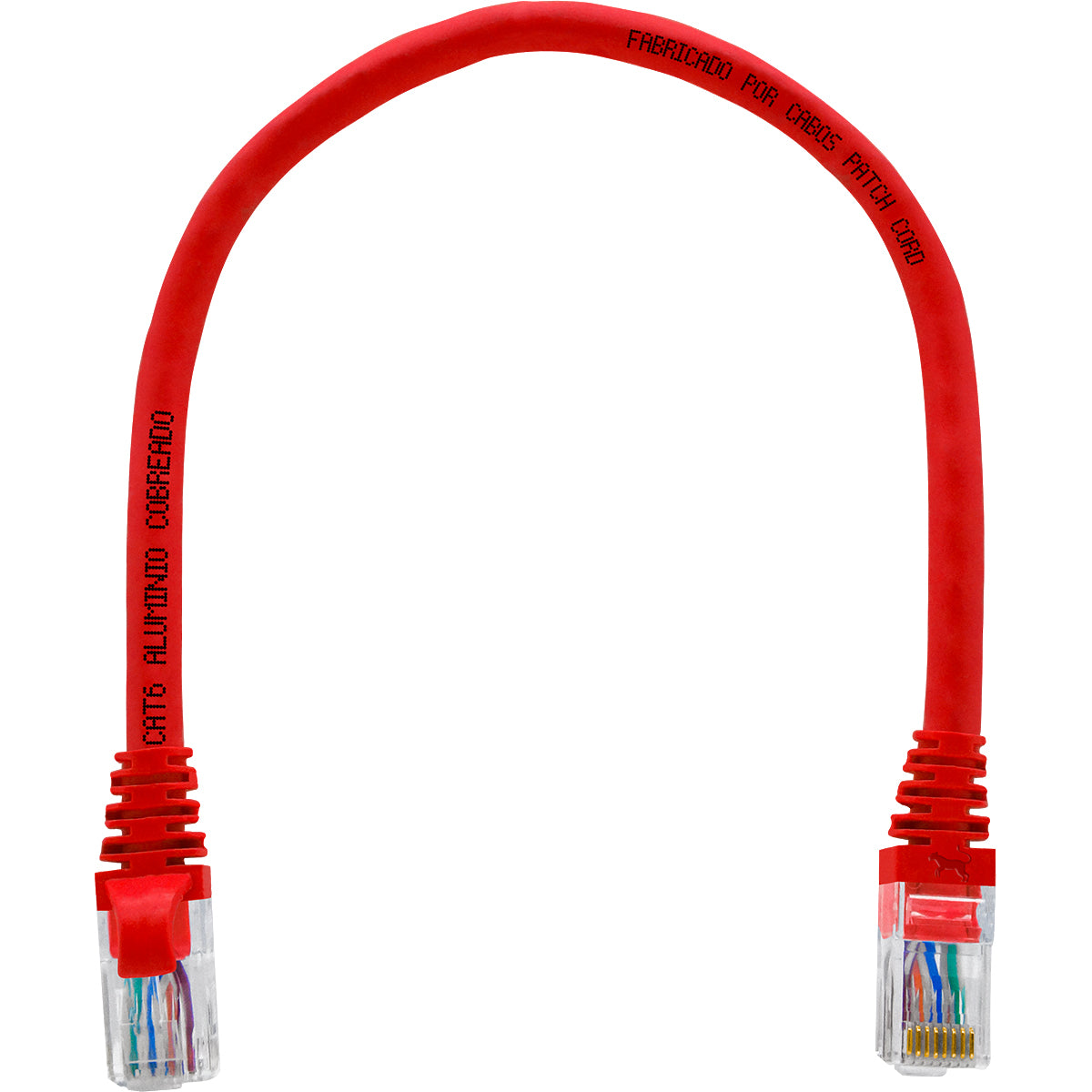 Cabo De Rede 20 Centímetros Patch Cord Cat6 Utp Cca