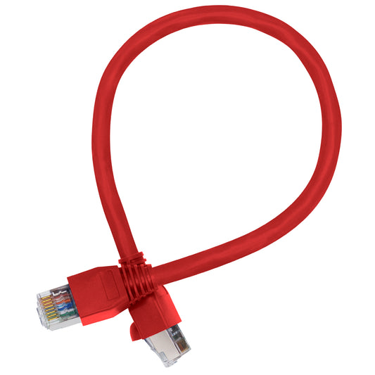 Cabo De Rede 20 cm Patch Cord Cat6 F/UTP 100% Cobre Blindado