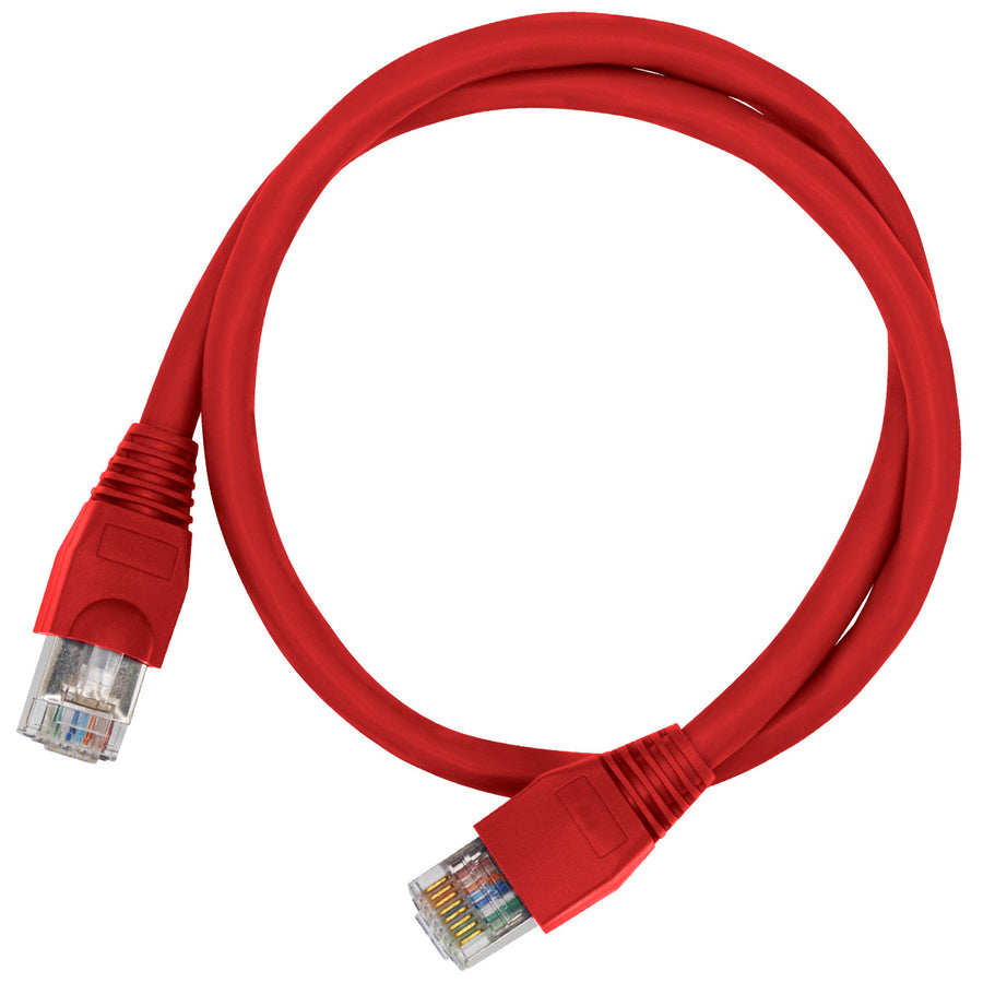 Cabo De Rede 50 cm Patch Cord Cat6 F/UTP 100% Cobre Blindado