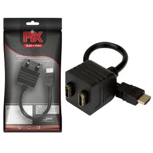 Cabo Divisor Hdmi 1 Entrada 2 Saidas