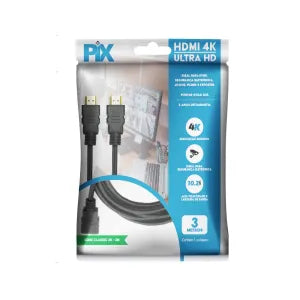 Cabo Hdmi 3 Metros 1.4 4k Ultrahd