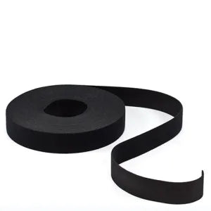 Velcro Dupla Face Slim (Qwik Tie) Preto Velcro (19mm)