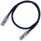 CABO DE REDE GAMER CAT5E 100% COBRE PRETO/AZUL