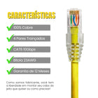 Cabo De Rede 4 Metros Patch Cord Cat6 Utp 100% Cobre - CPC Flex