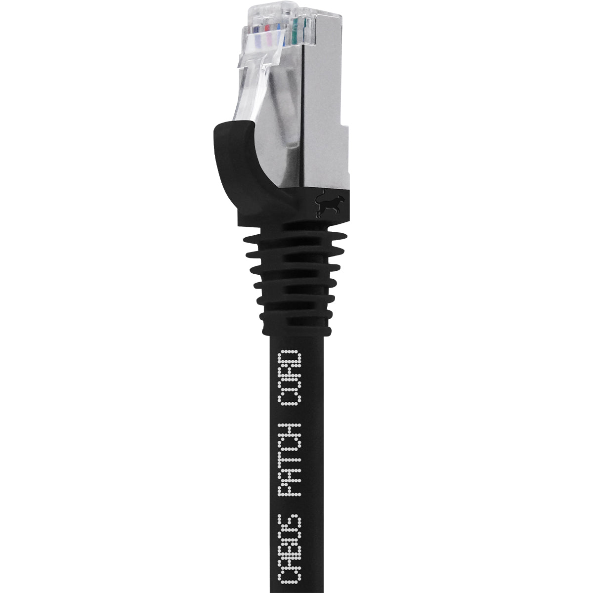 Cabo De Rede 20 Cm Patch Cord Cat5e Ftp Cca Blindado Sem Aterramento