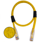 CABO DE REDE GAMER CAT5E 100% COBRE AMARELO NEON