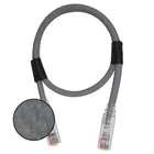 CABO DE REDE GAMER CAT5E 100% COBRE CINZA