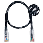 CABO DE REDE GAMER CAT5E 100% COBRE PRETO/PRATA