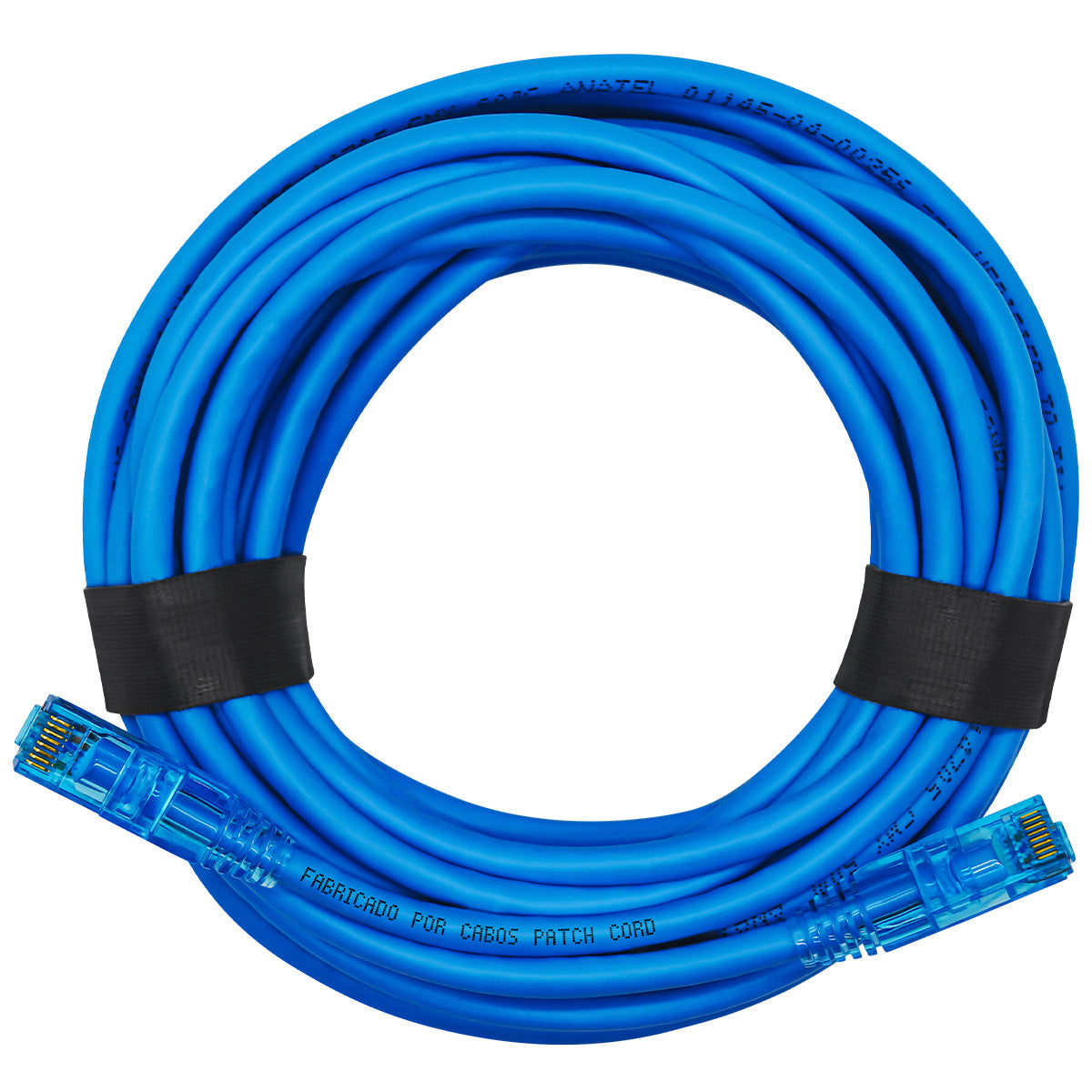 Cabo Patch Cord CAT6 100% Cobre 9 Metros Single Color