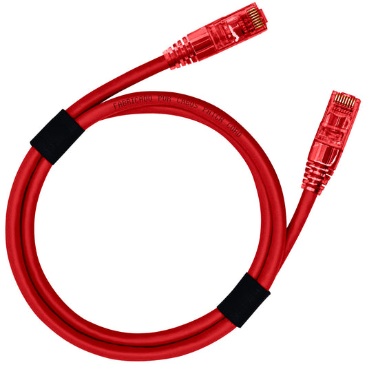 Cabo Patch Cord CAT6 100% Cobre 90 Centímetros Single Color