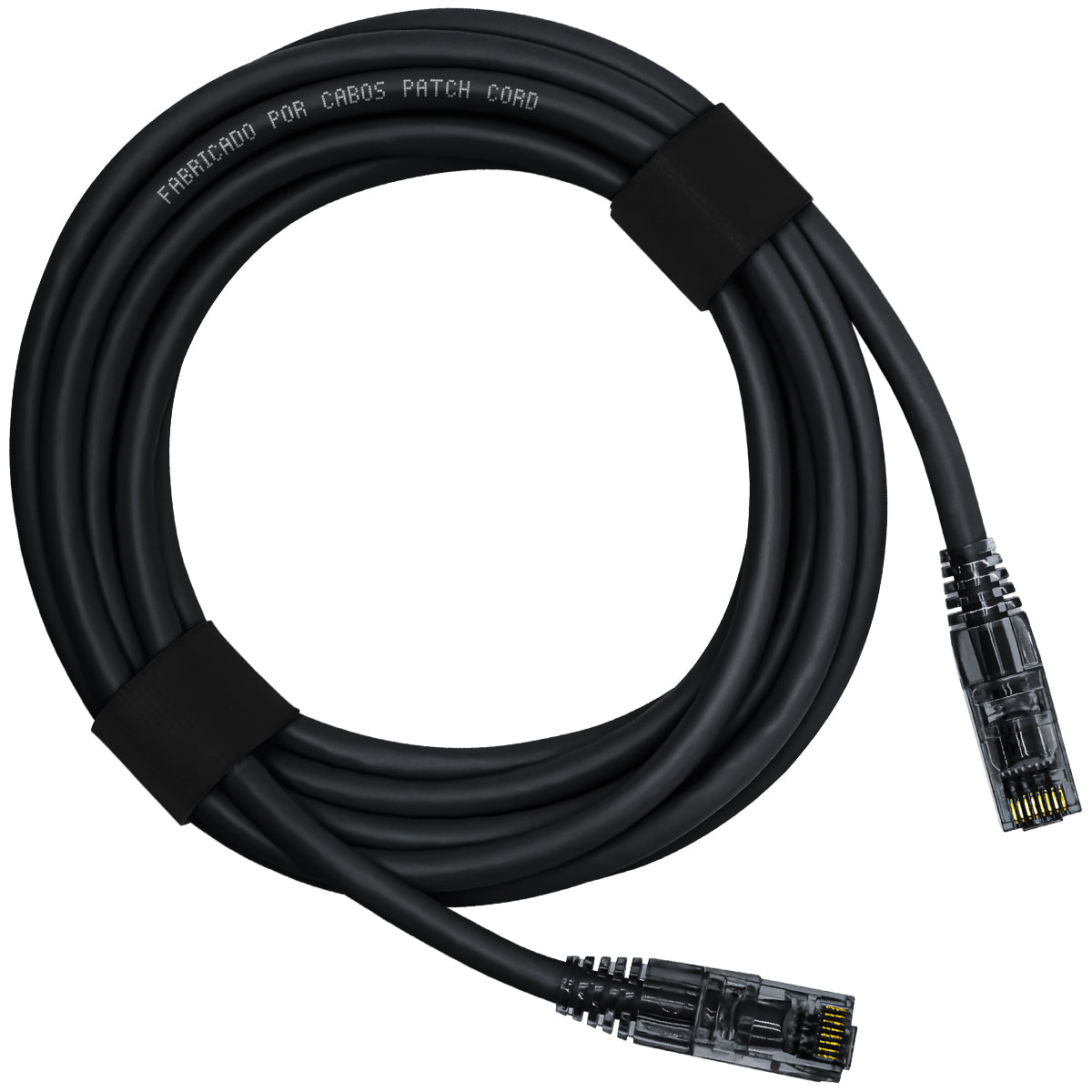 Cabo Patch Cord CAT6 100% Cobre 2,5 Metros Single Color