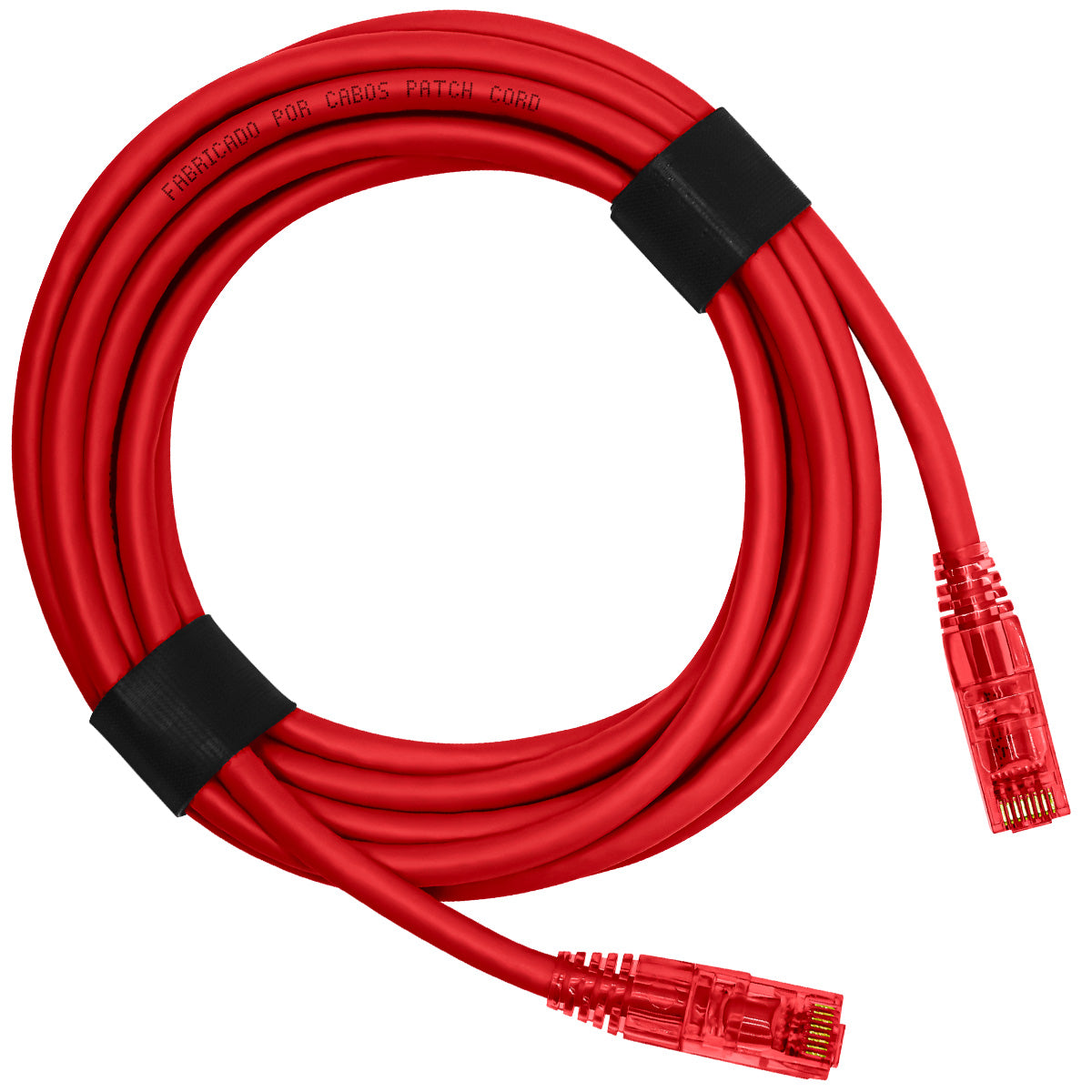 Cabo Patch Cord CAT6 100% Cobre 3 Metros Single Color