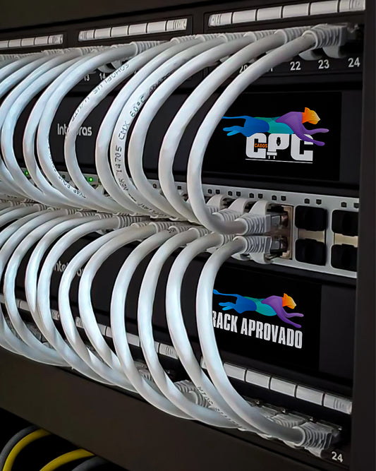 Adesivo Rack Aprovado CPC Cabos Patch Cord OFICIAL