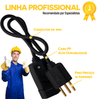 Extensão Elétrica 20 Metros 20 M 10a Cabo Pp 2 X 1,00 Mm  Profissional